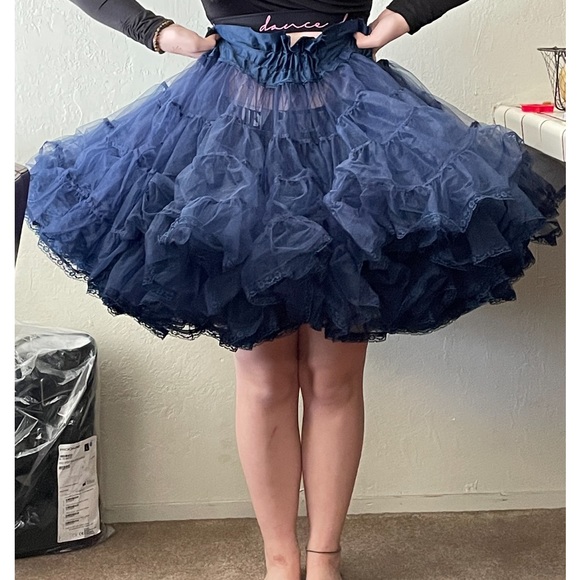 Fantasia Other Fantasia Navy Blue Petticoat Poshmark